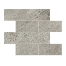 Element Gray 3×6 Brick Mosaic Matte