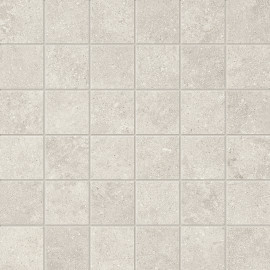 Romana Light Gray 2×2 Cross Cut Mosaic Matt Rectified