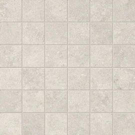Romana Light Gray 2×2 Cross Cut Mosaic Matt Rectified