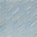 1×3 Feather Mosaic Silk