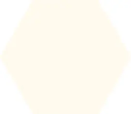 Sol Bone 8×9 Hexagon Field Tile Semi-Matte