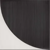 Scenario Nero 8×8 Convex Decorative Tile Matte