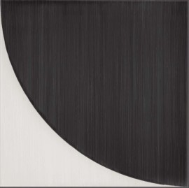 Scenario Nero 8×8 Convex Decorative Tile Matte