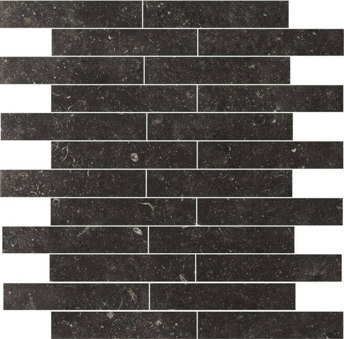 Belgica 1×4 Offset Mosaic Matte