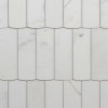 Tangent Calacata 2×6 Mosaic Honed