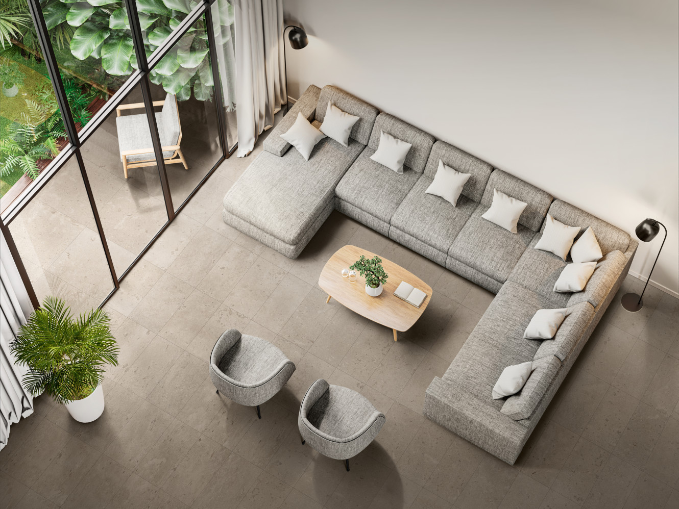 Lith Antique Cream 12x24 and 24x24