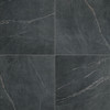Soapstone Black 24×48 Field Tile Satin Rectified