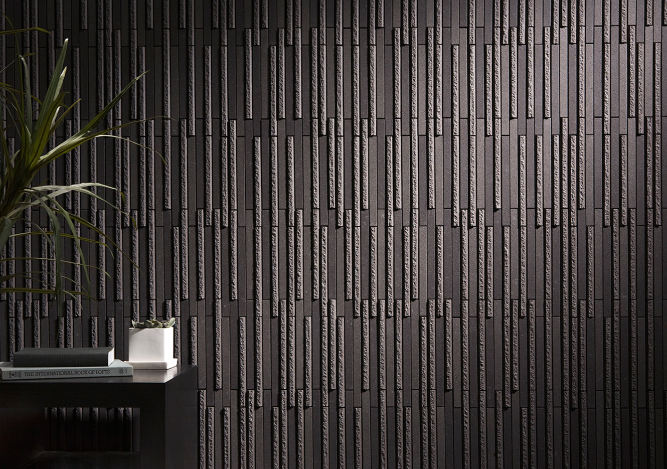 Ombre Border Black