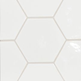 Andalucia Blanco 9×10 Hexagon Field Tile Glossy Andalucia Blanco 9×10 Hexagon Field Tile Glossy