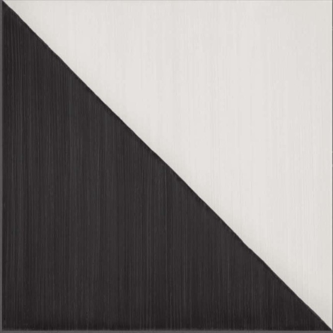 Scenario Nero 8×8 Triangle Decorative Tile Matte