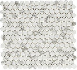 Leaside Luster 11×12 Penny Round Mosaic