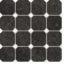 Concert Black 12×12 Octagon Mosaic Matte Concert Black 12×12 Octagon Mosaic Matte