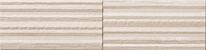 Ecocarat Vintage Oak Ivory 6×24 Relief Decorative Tile