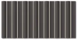 Faces Coal 5×10 Bars Decorative Tile Matte