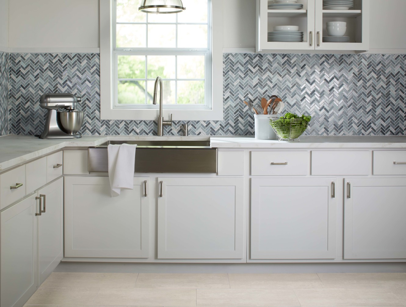 Serentina Zen Herringbone Mosaic