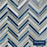 Tommy Bahama Motuo 1/2×4 Zig & Zag Mosaic