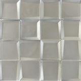 Sideview Glass Tungsten 3×3 Mosaic Matte