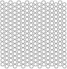 Color Story Mosaics 14×11 Penny Round Mosaic