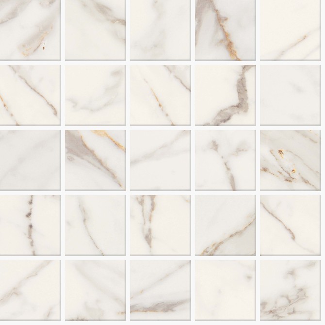 Ami Ivory 2×2 Mosaic Matte