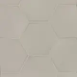 6th Avenue Fog 6″ Hexagon Glossy