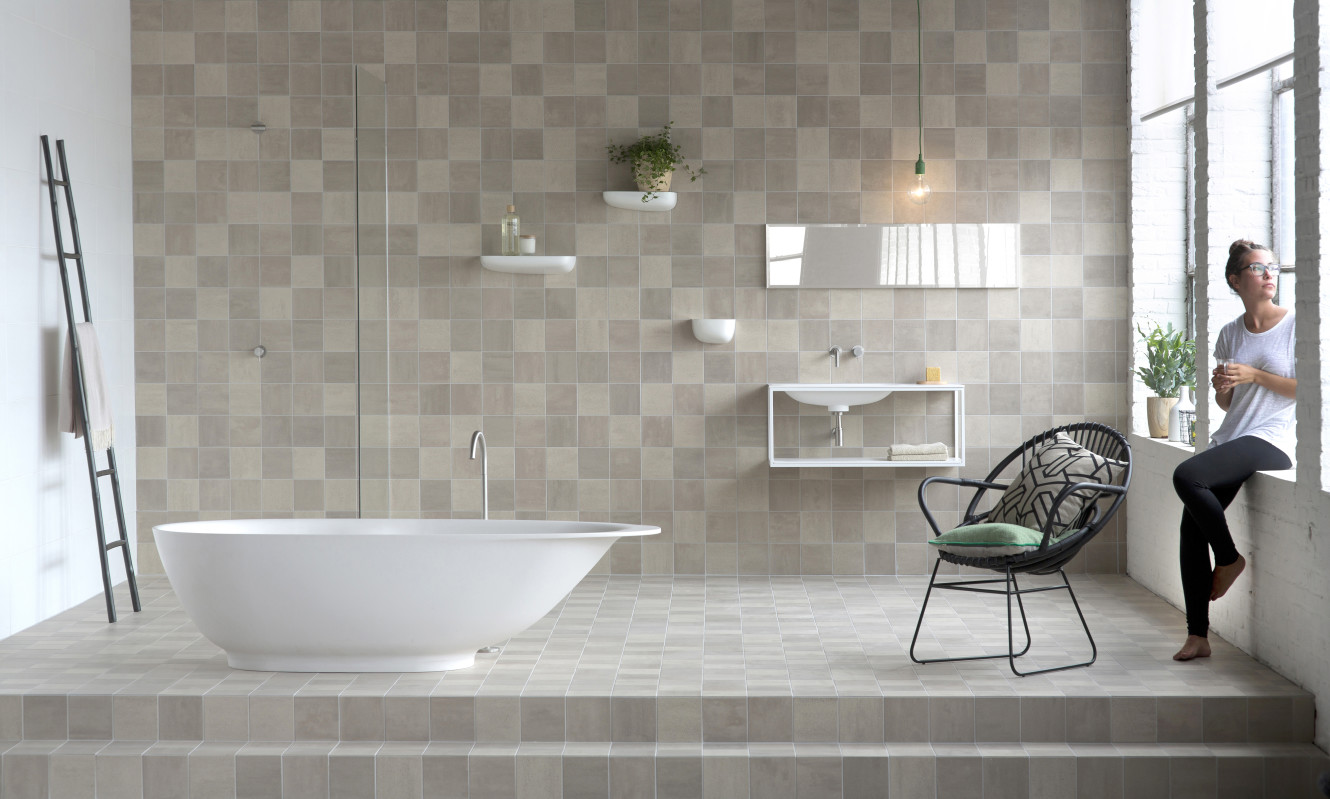 Scenes Mid Beige Clay, Grain and Sand 6x6