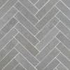 Thin Brick Purbeck Grey 2×8 Field Tile Distressed
