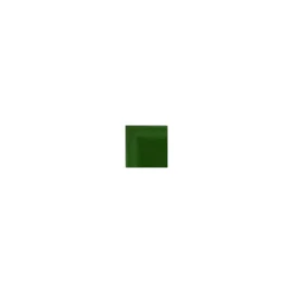 TrueTones Ceramics Lauren Green Crackle 1×1 Zelli Bullnose Corner Crackle