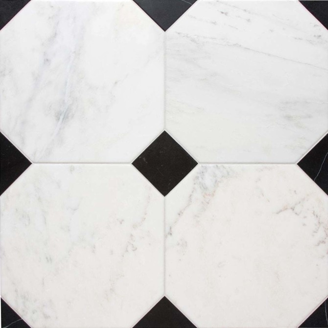 Rue Pierre Blanc 12×12 Octagon Field Tile Antique