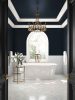 Pietra Gris Light Grey 4x16 and Capri Mosaic