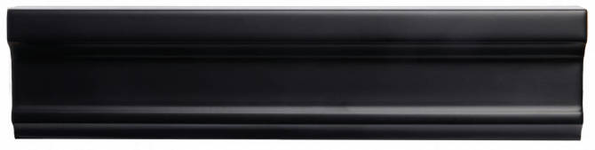 Neri Black 3×12 Crown Molding  Satin