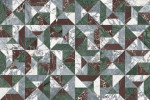 Waterjet Stone Mosaics Tropic 16×16 Tria Mosaic Mix