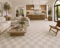 Pietra di Ostuni Avorio and Tufo 8x8