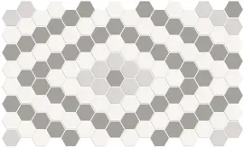 Nantucket Shadow Blend 8×13 Diamond Pattern Mosaic Matte Nantucket Shadow Blend 8×13 Diamond Pattern Mosaic Matte