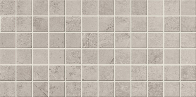 Chadwick Light Gray 2×2 Mosaic Matte