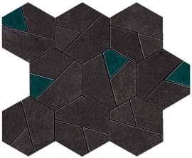 Boost Tarmac With Jade 10×11 Hexagon Mosaic
