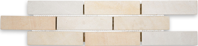 Thin Brick Sedona 2×8 Mosaic Tumbled