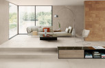 Materica Bianco 47x47 and 24x47 Matte, and Terra 9x18 Soft 