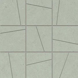 Argent 2.0 Silver Sage 4×4 Random Angle Mosaic