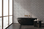 Hera Black Peacock Mosaic