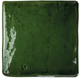 Roots Olive 4×4 Field Tile Glossy