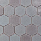 Linen Metropolis 4″ Hexagon Field Tile