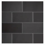 TrueTones Ceramics Toasted Grey Gloss 3×6 Field Tile Gloss