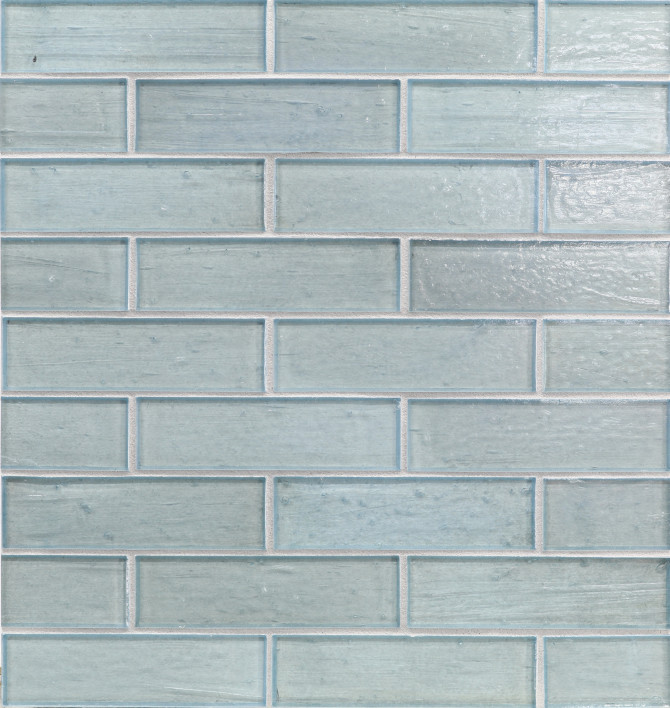 Elements Blue Skies 1-1/4×5 Brick Mosaic Pearl