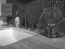 Mosaics Black Penny Round Mosaic
