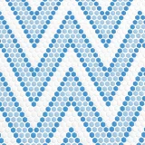 Nano Blues 11×14 Zig Zag Mosaic Nano Blues 11×14 Zig Zag Mosaic