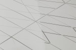 Classic Gray 4×16 Metal Decorative Tile Glossy
