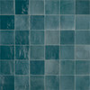 Zellige Neo Petrolio 4×4 Field Tile Glossy