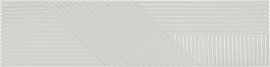 Classic Gray 4×16 Pearl Decorative Tile Glossy