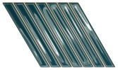 Spike Bars Peacock 6×10 A Decorative Tile Gloss
