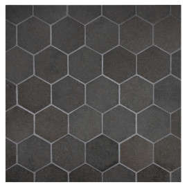 Basalto Scuro Basalto Scuro Select Super Honed 2″ Hexagon Mosaic Super Honed